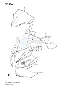 GSX1300R (E3-E28) Hayabusa drawing COWLING BODY (MODEL K5)