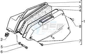 50 4T drawing Air Cleaner