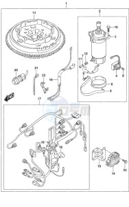 DF 25A drawing Starting Motor Manual Starter