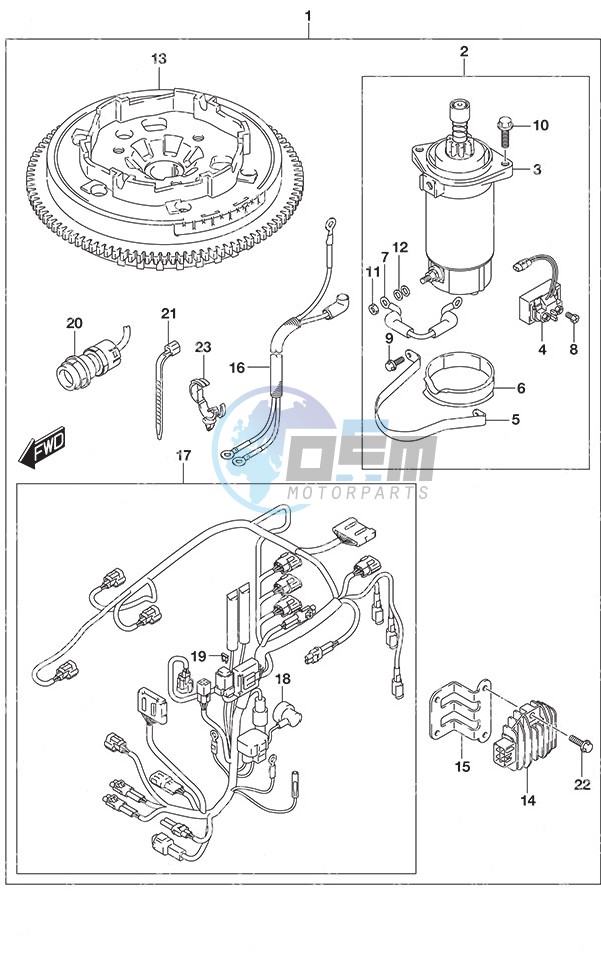 Starting Motor Manual Starter