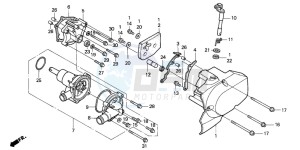 VF750C2 drawing WATER PUMP