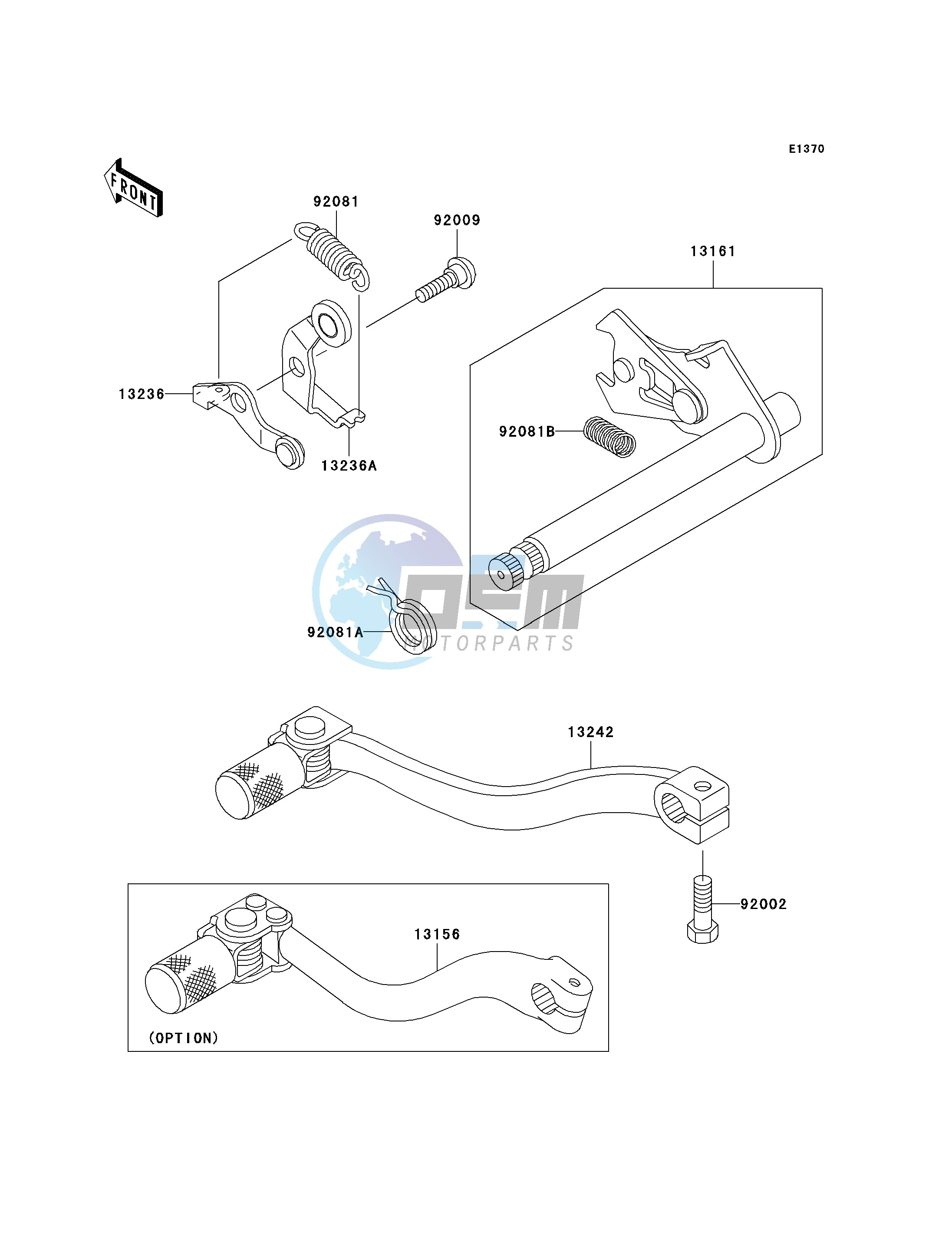 GEAR CHANGE MECHANISM