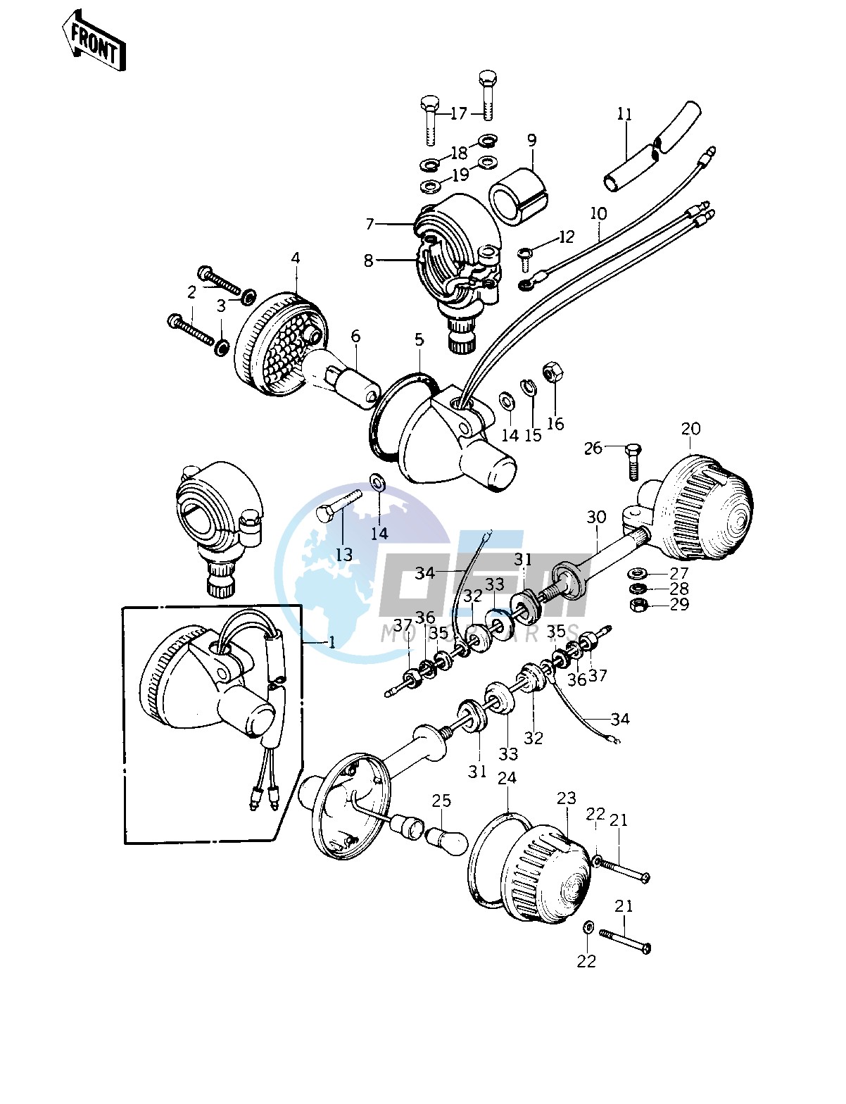 TURN SIGNALS -- 77-78 B1_B2- -