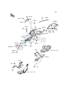 Z250SL_ABS BR250FFS XX (EU ME A(FRICA) drawing Cowling