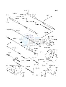 KAF 620 R [MULE 4010 TRANS4X4] (R9F-RAFA) RAF drawing CABLES