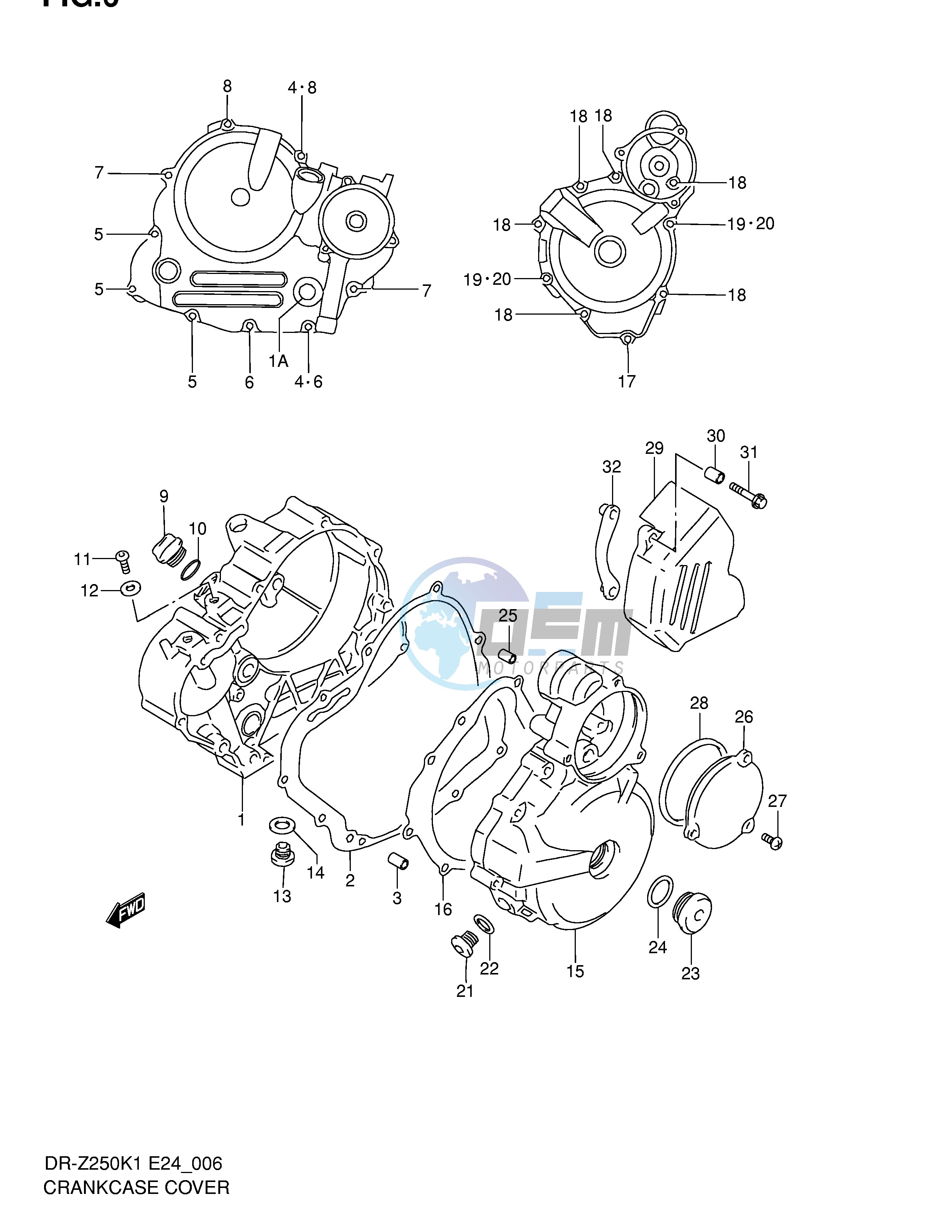 CRANKCASE COVER