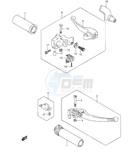 VZ800L1 drawing HANDLE LEVER