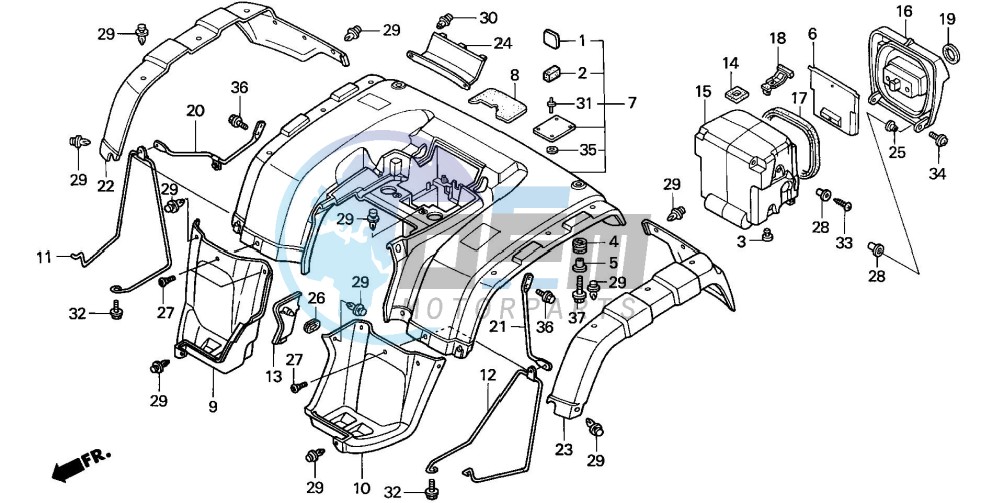 REAR FENDER (1)