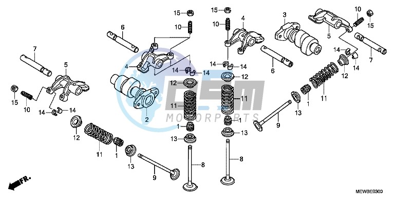 CAMSHAFT/ VALVE