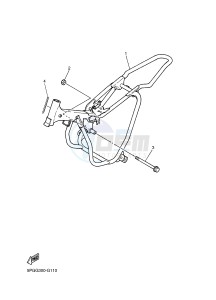 PW50 (2SAE) drawing FRAME