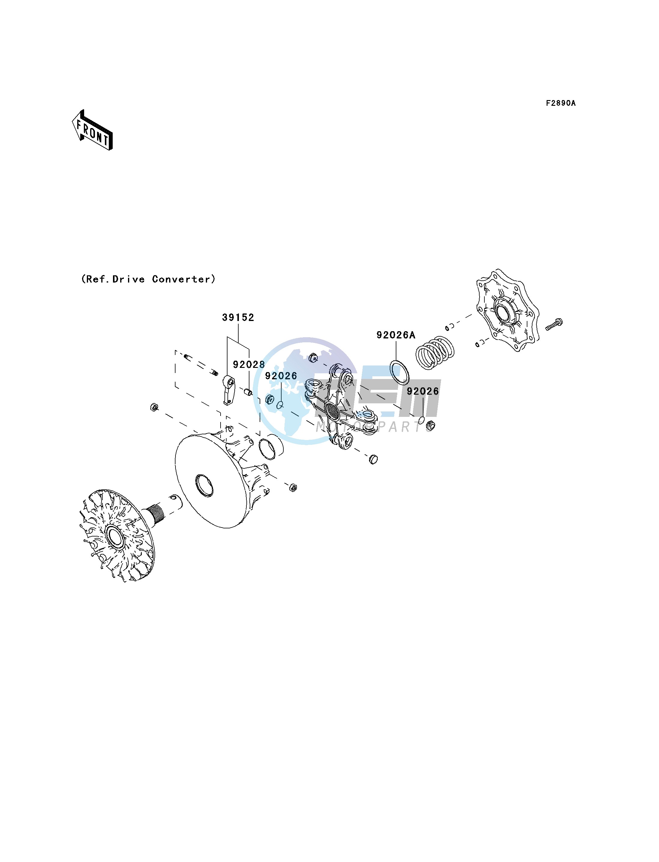 OPTIONAL PARTS-- DRIVE CONVERTER- -