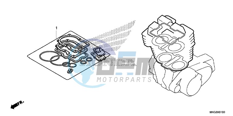 GASKET KIT A