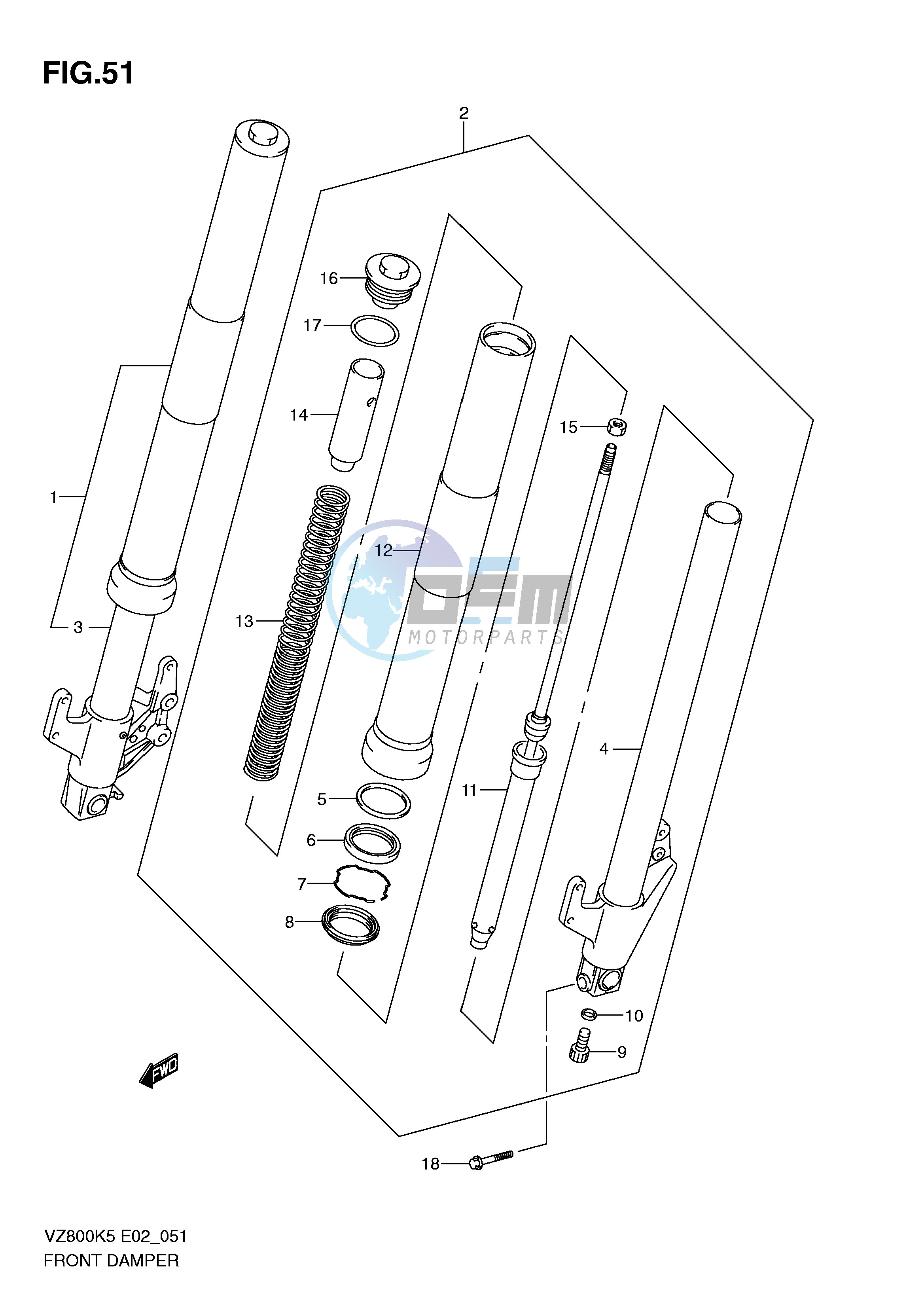 FRONT DAMPER