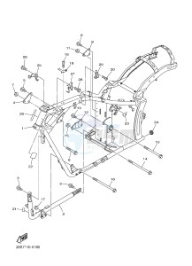 XVS950A (26P6) drawing FRAME