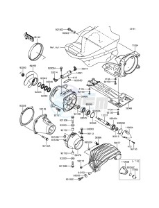 JET SKI ULTRA LX JT1500KCF EU drawing Jet Pump