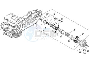 Nexus 500 e3 drawing Driven pulley