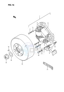 LT250R (E1) drawing MAGNETO