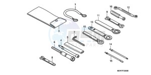 NT700VAA UK - (E / ABS MKH) drawing TOOLS