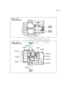 ER-6n ER650A7F GB XX (EU ME A(FRICA) drawing Crankcase Bolt Pattern