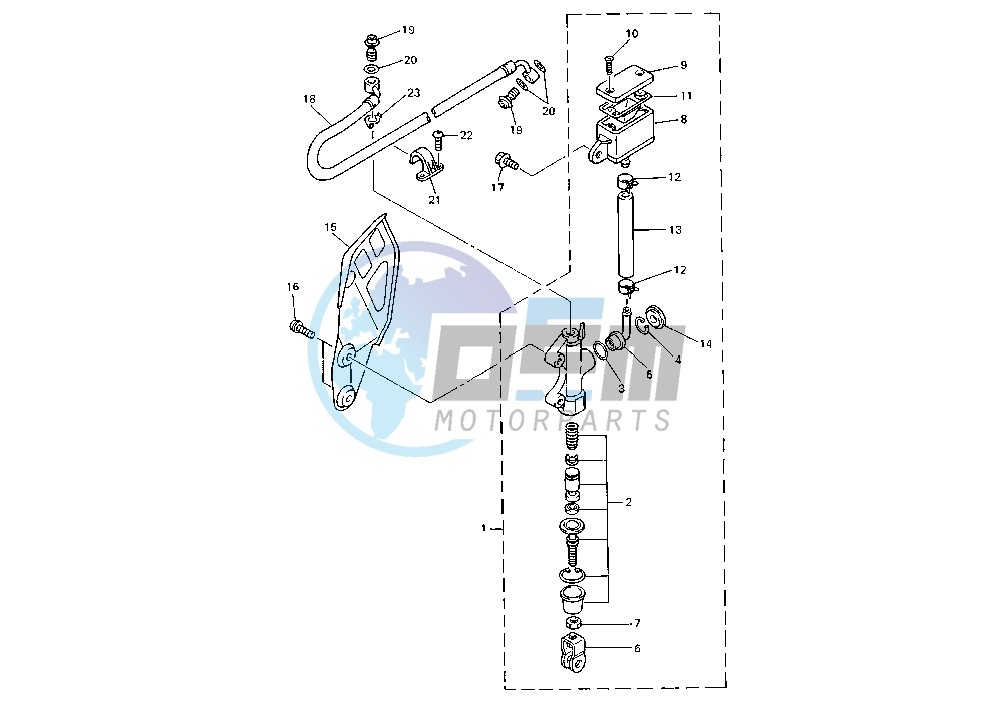 REAR MASTER CYLINDER