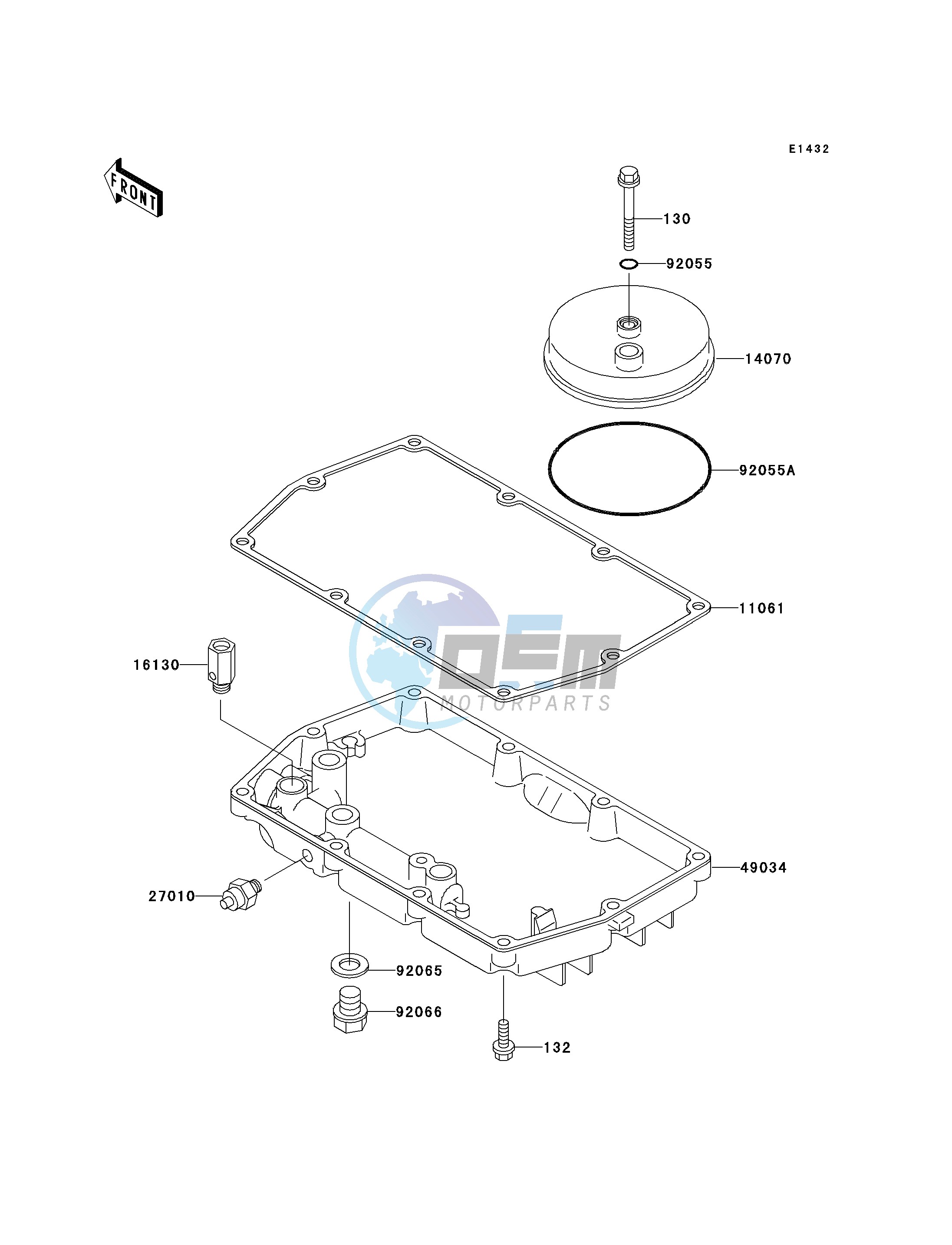 BREATHER COVER_OIL PAN