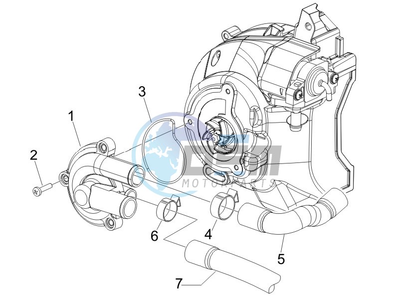 Cooler pump