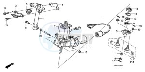 TRX420FPM9 U / 4WD drawing STEERING SHAFT (EPS)