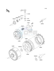 KX 60 B [X60] (B6-B9) drawing CLUTCH