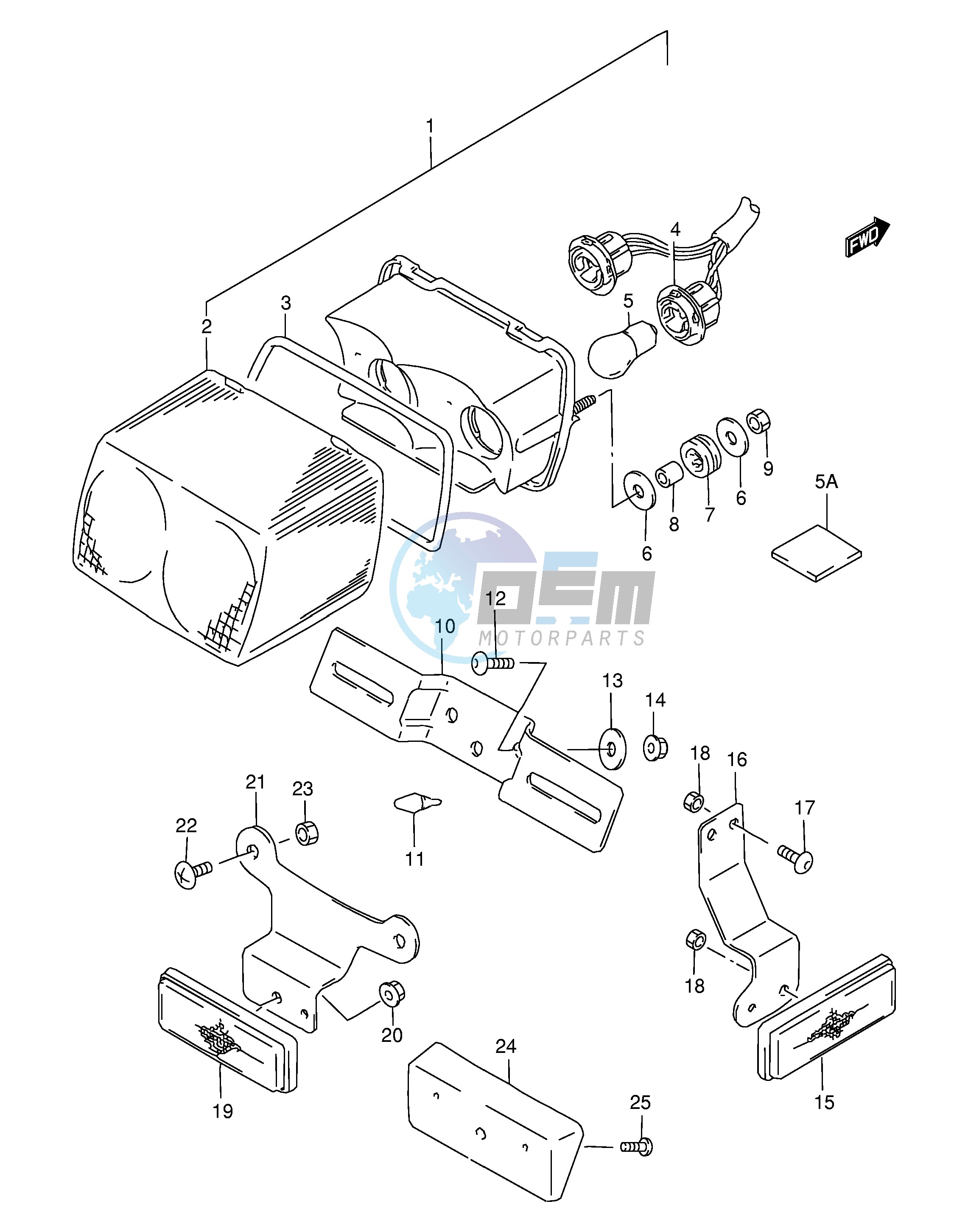 REAR COMBINATION LAMP