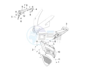 RS 125 4T E4 ABS EMEA EU drawing Duct