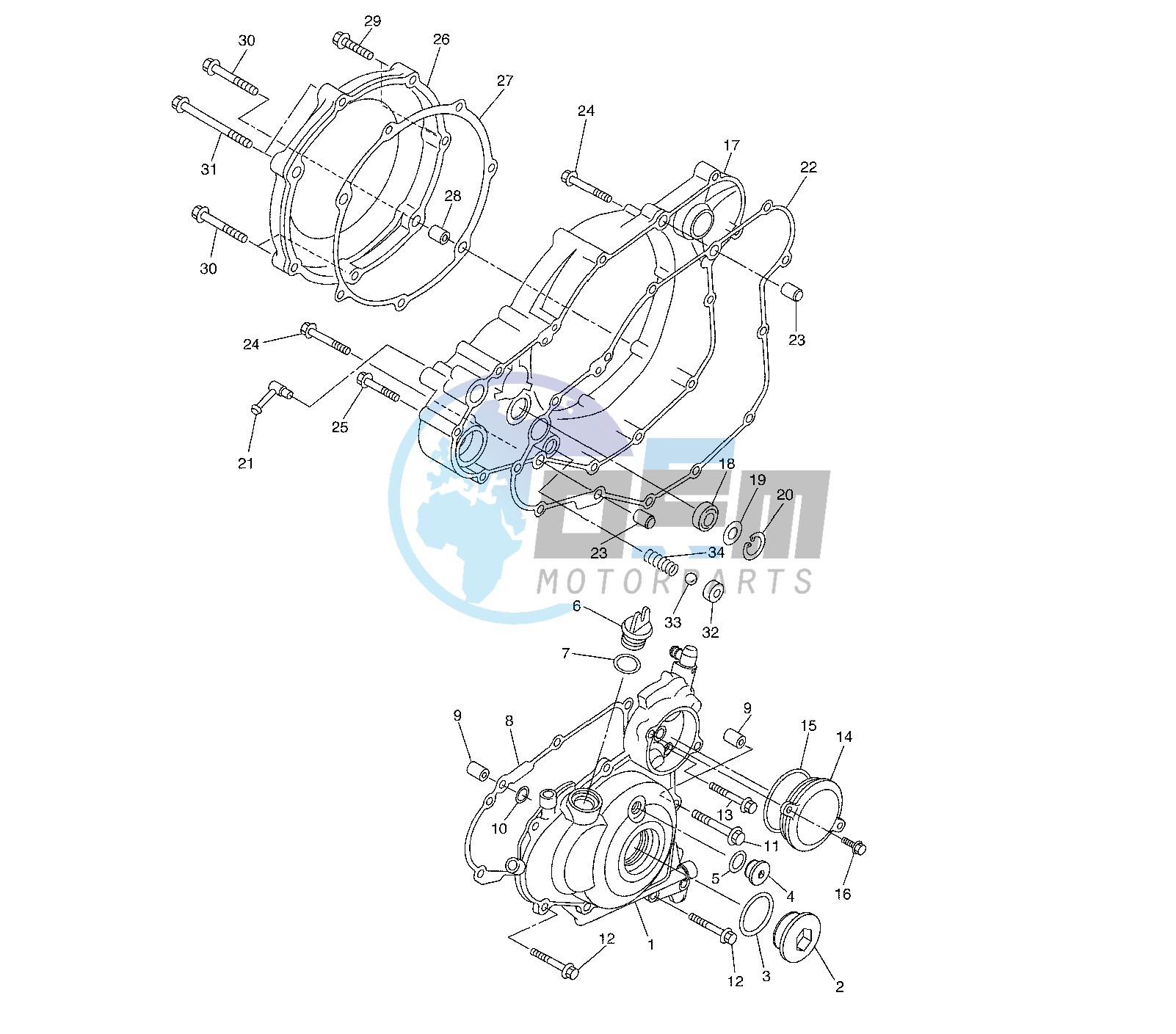 CRANKCASE COVER