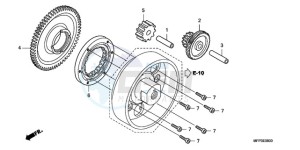 CB1300SA9 SI / ABS BCT MME TWO TY2 drawing STARTING CLUTCH