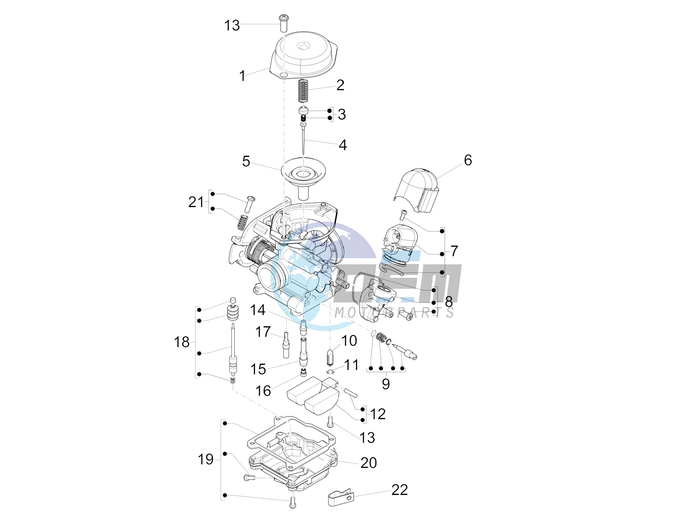 Carburetor's components