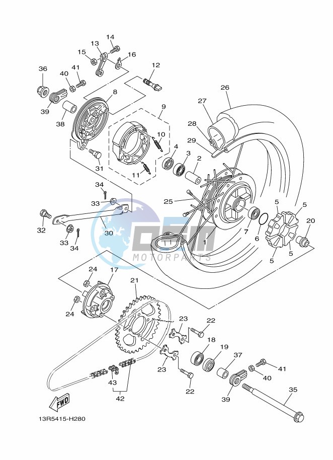 REAR WHEEL