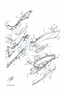 CZD250D-A  (BGT3) drawing STAND & FOOTREST 2