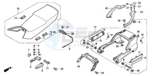 ST1100A drawing SEAT