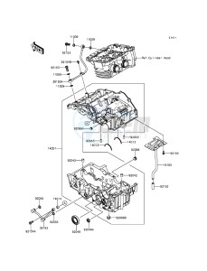 Z300_ABS ER300BFF XX (EU ME A(FRICA) drawing Crankcase