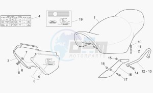 California 1100 EV PI Cat. Stone/Touring PI Cat drawing Saddle-central bod