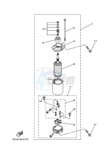 F40B drawing STARTING-MOTOR