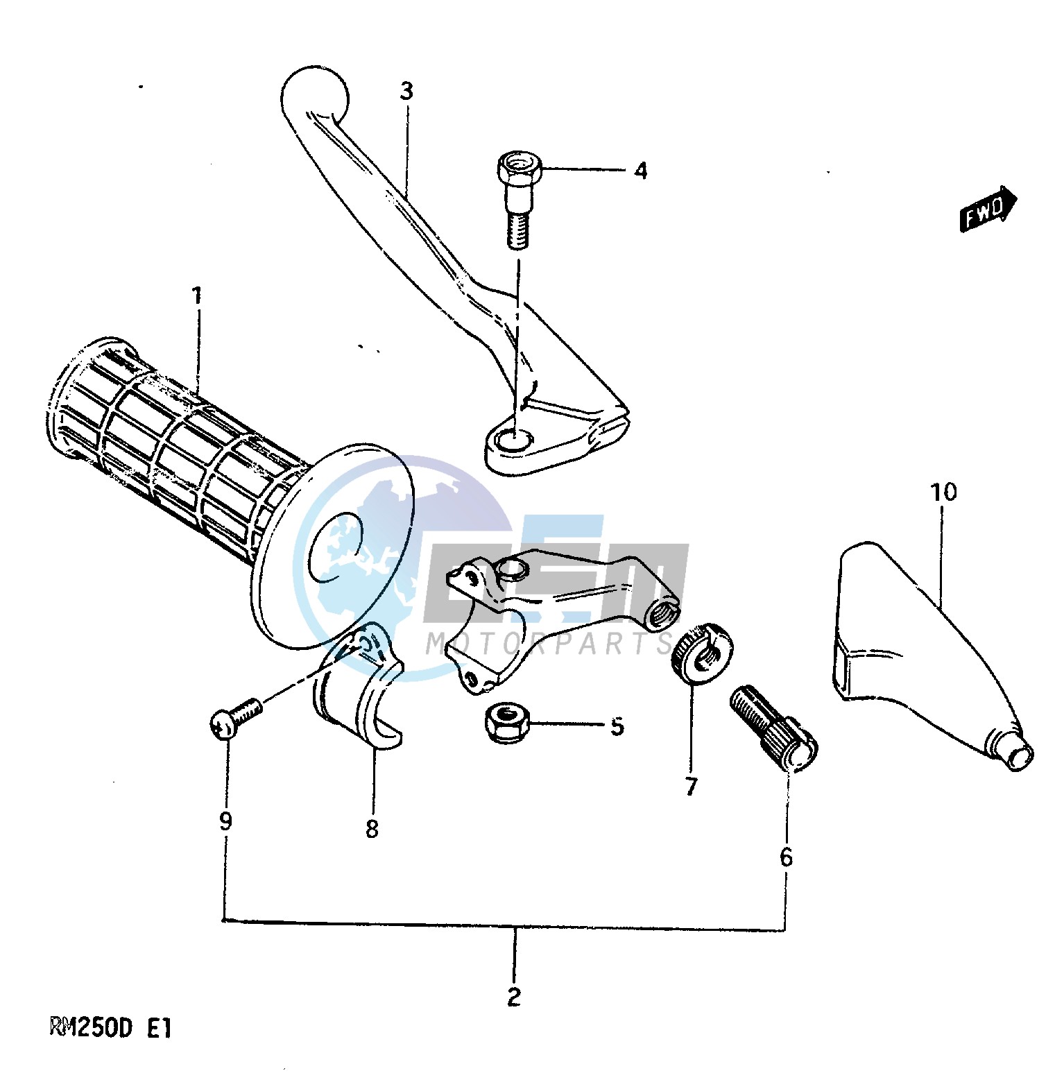 LEFT HANDLE GRIP