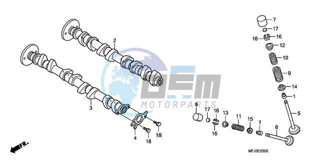 CAMSHAFT/VALVE