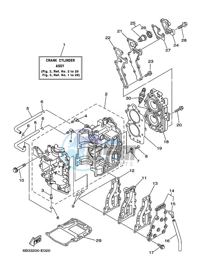 CYLINDER--CRANKCASE