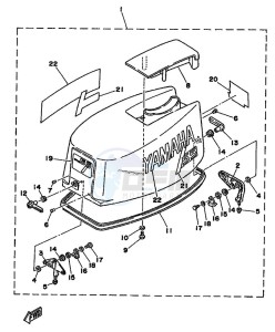 55B drawing TOP-COWLING