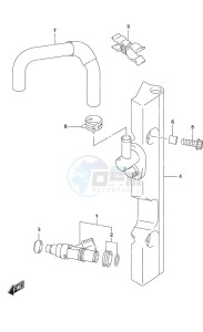 DF 50A drawing Fuel Injector