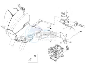 MGX 21 FLYING FORTRESS 1380 EMEA drawing Clutch control