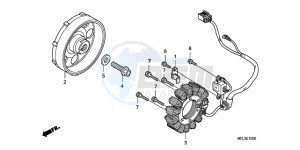 CBR1000RA9 Europe Direct - (ED / ABS MME REP) drawing GENERATOR