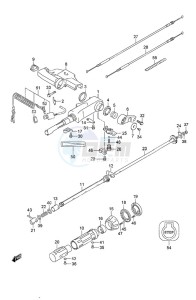 DF 9.9A drawing Tiller Handle