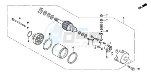 ANF125T drawing STARTING MOTOR