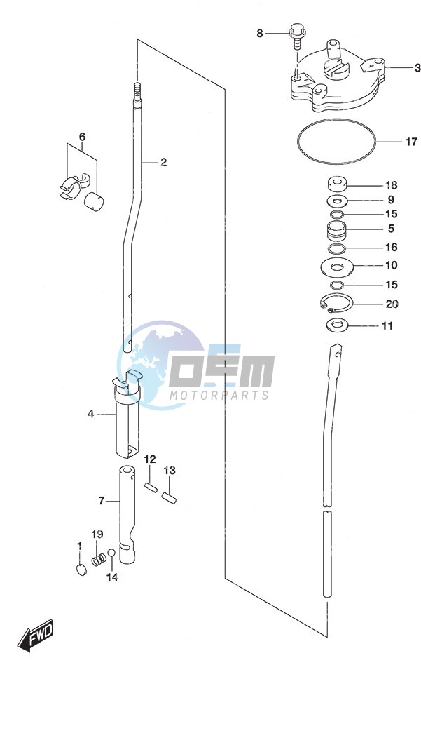 Shift Rod High Thrust