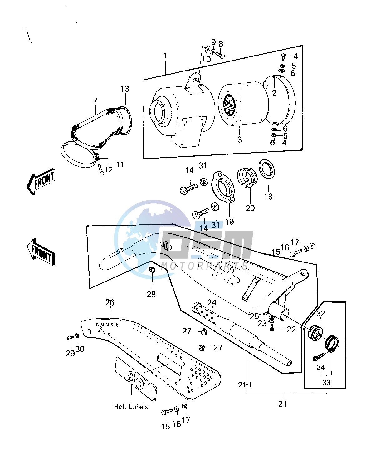 AIR CLEANER_MUFFLER